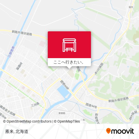 雁来地図