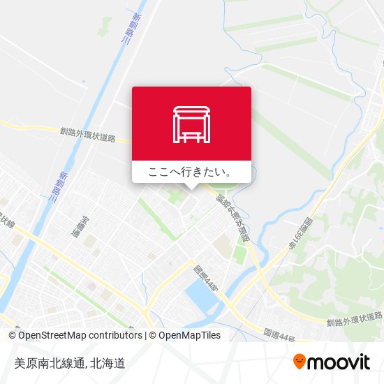 美原南北線通地図
