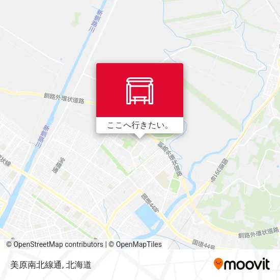 美原南北線通地図