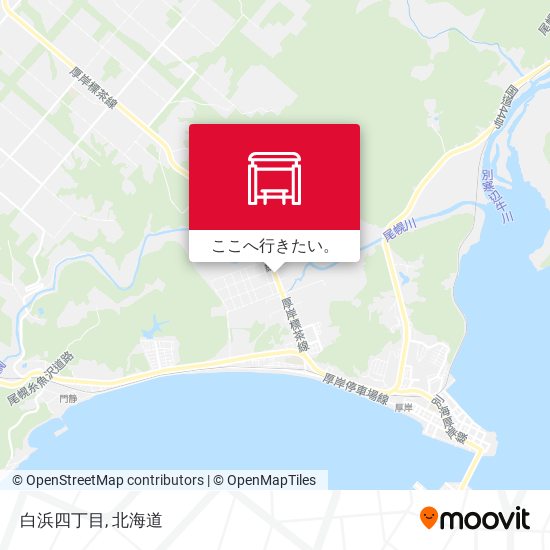 白浜四丁目地図