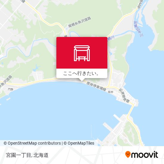宮園一丁目地図
