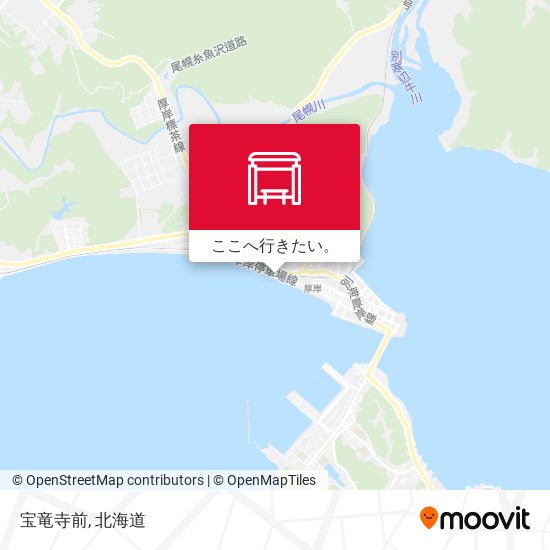 宝竜寺前地図