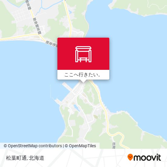 松葉町通地図