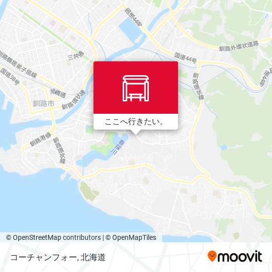 コーチャンフォー地図