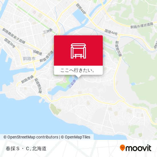 春採Ｓ・Ｃ地図