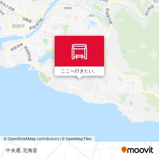 中央通地図