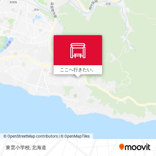 東雲小学校地図