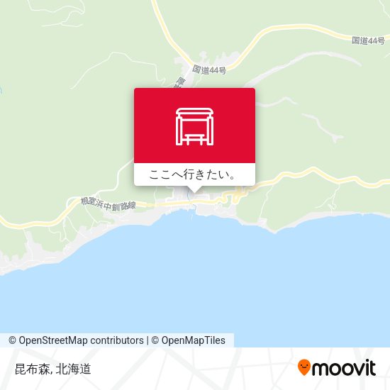 昆布森地図