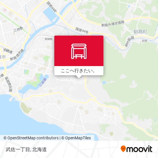武佐一丁目地図