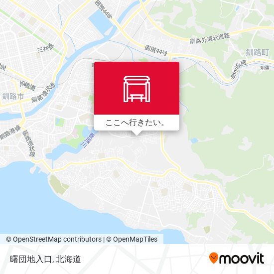 曙団地入口地図