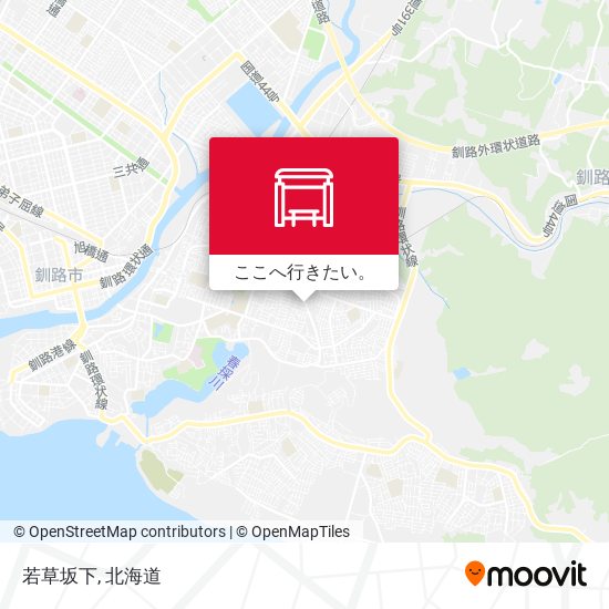 若草坂下地図