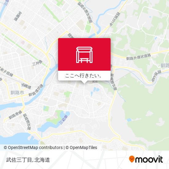武佐三丁目地図