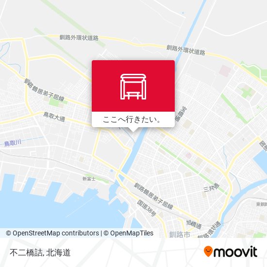 不二橋詰地図