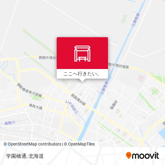 学園橋通地図