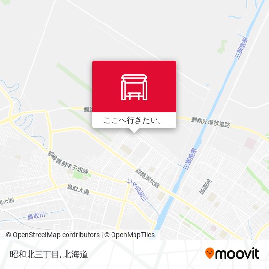 昭和北三丁目地図