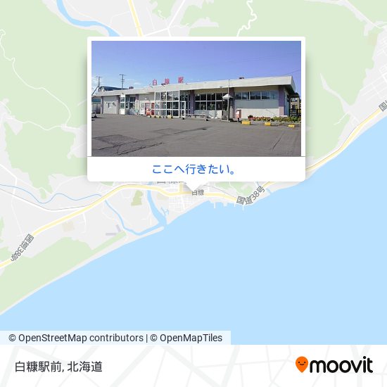 白糠駅前地図