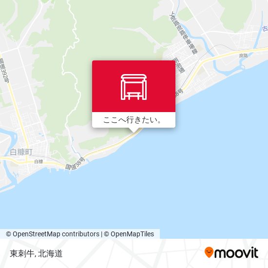 東刺牛地図