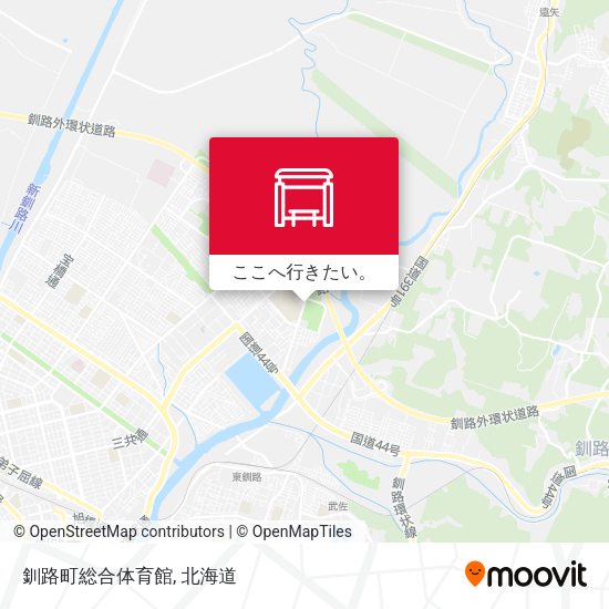 釧路町総合体育館地図