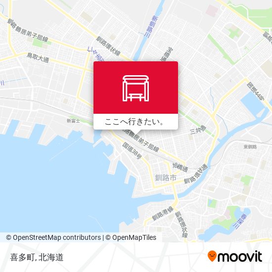 喜多町地図