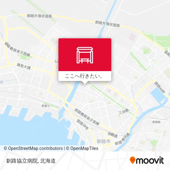 釧路協立病院地図