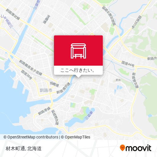 材木町通地図