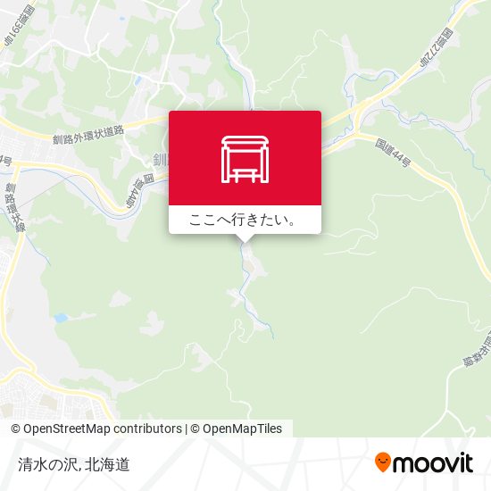 清水の沢地図