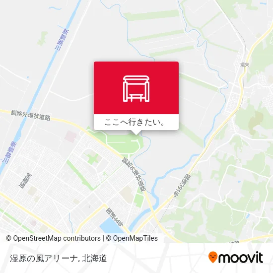 湿原の風アリーナ地図