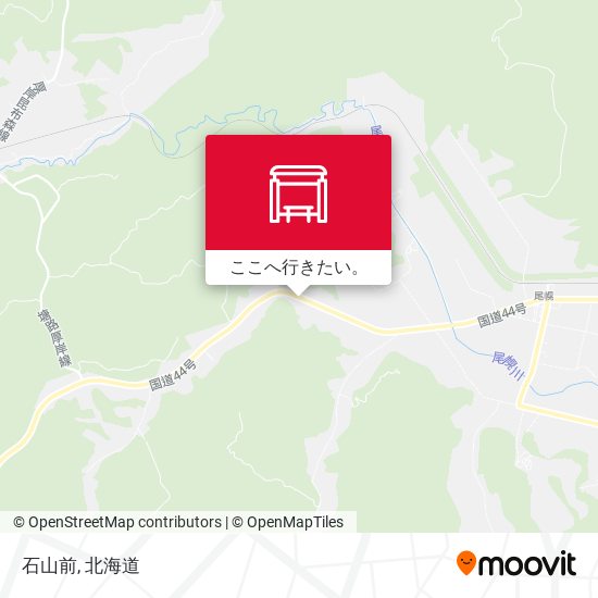 石山前地図
