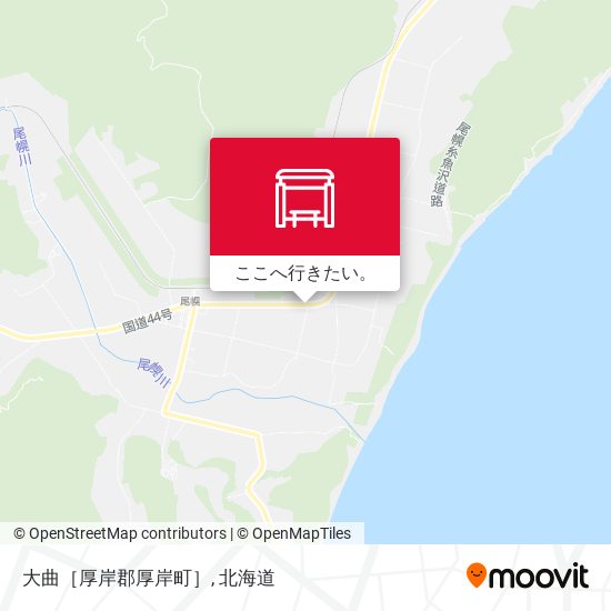 大曲［厚岸郡厚岸町］地図