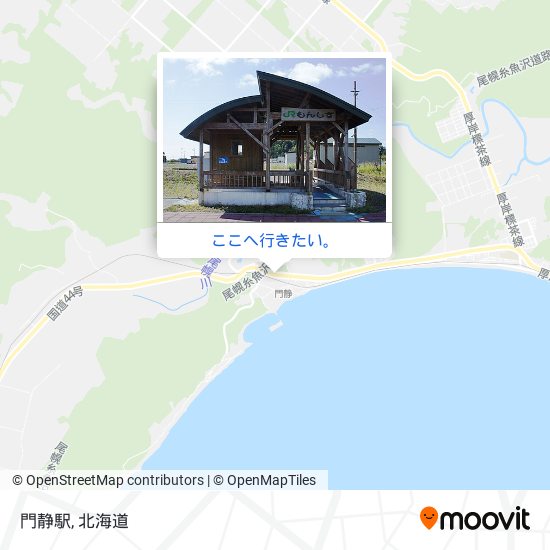 門静駅地図