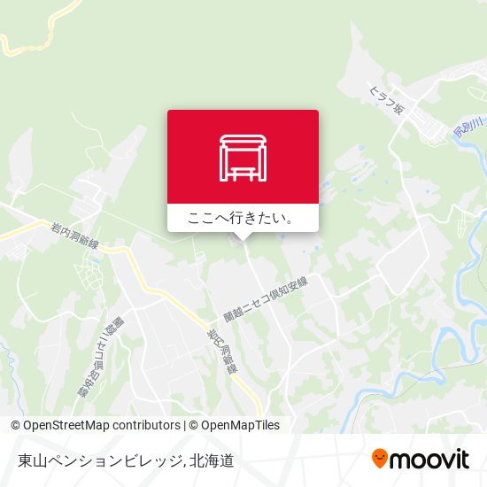 東山ペンションビレッジ地図