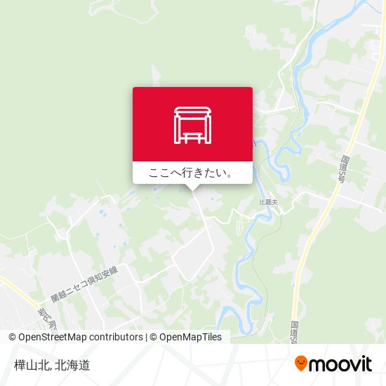 樺山北地図