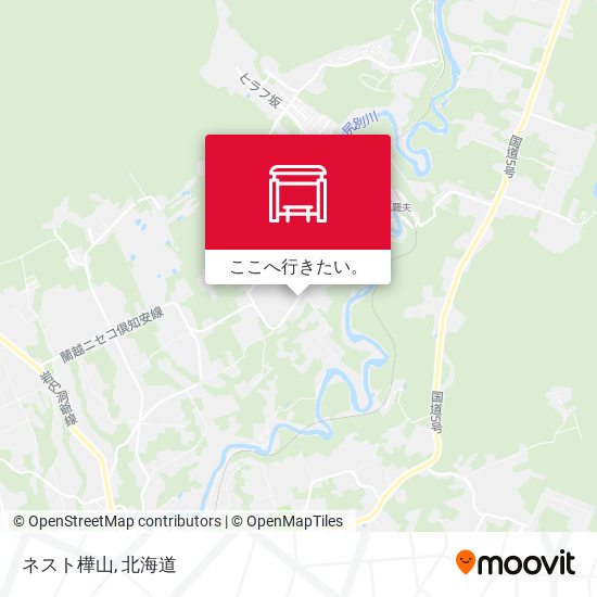 ネスト樺山地図