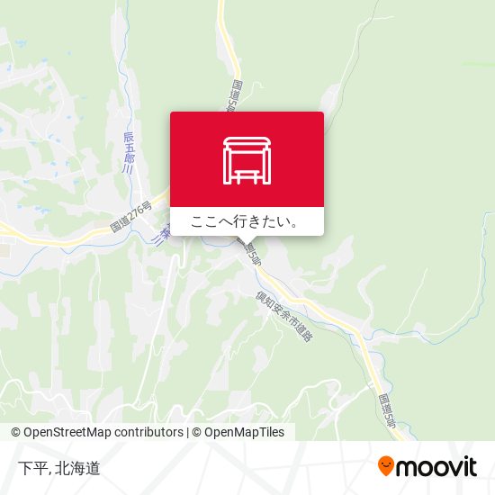 下平地図