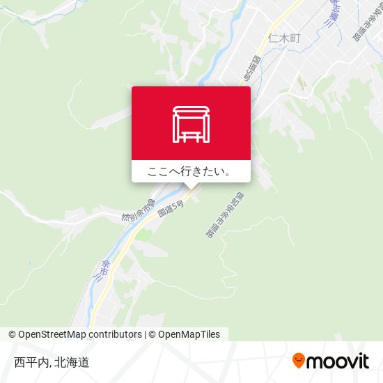 西平内地図