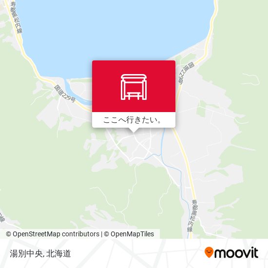 湯別中央地図