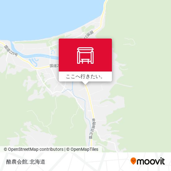 酪農会館地図