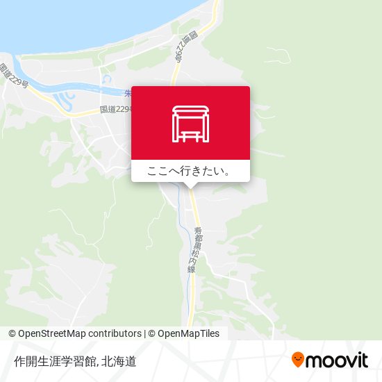 作開生涯学習館地図