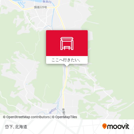 岱下地図