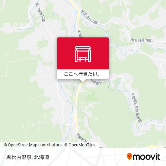 黒松内温泉地図