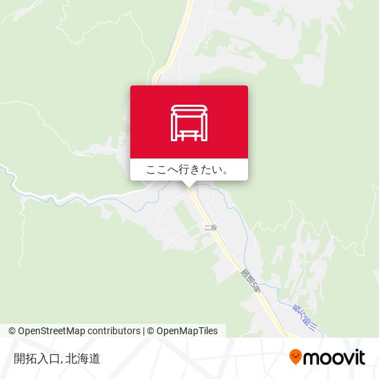 開拓入口地図