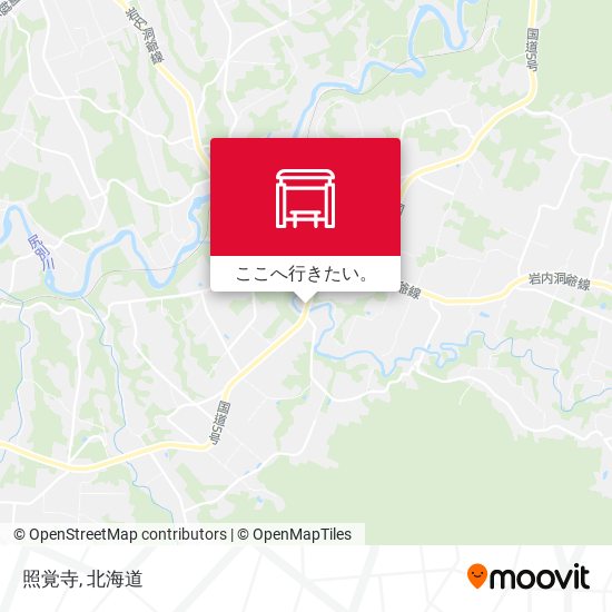 照覚寺地図