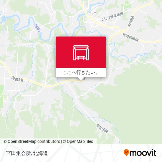 宮田集会所地図