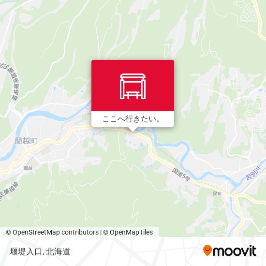 堰堤入口地図