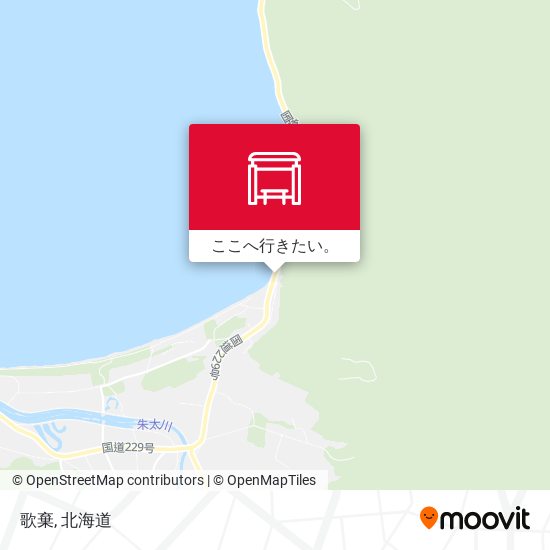 歌棄地図