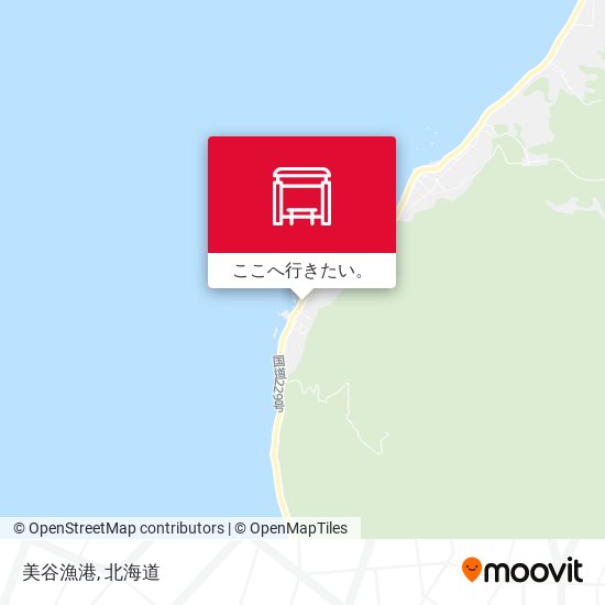 美谷漁港地図