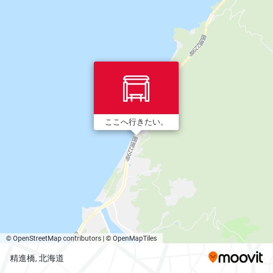 精進橋地図