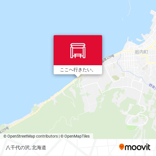 八千代の沢地図