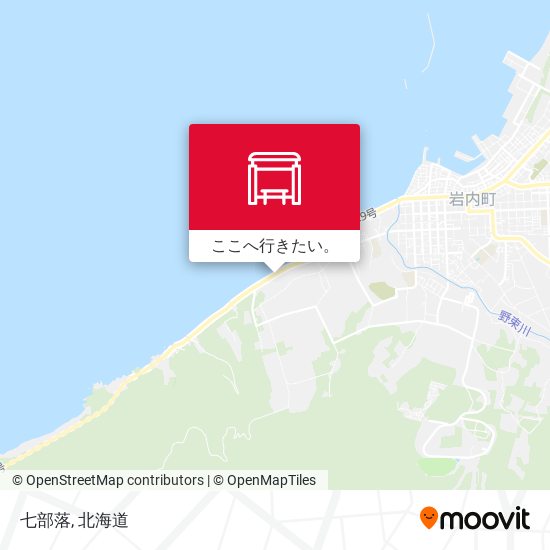七部落地図