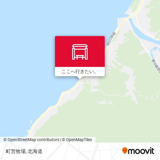 町営牧場地図